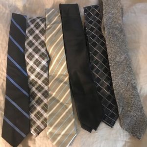 Lot(6) skinny ties
